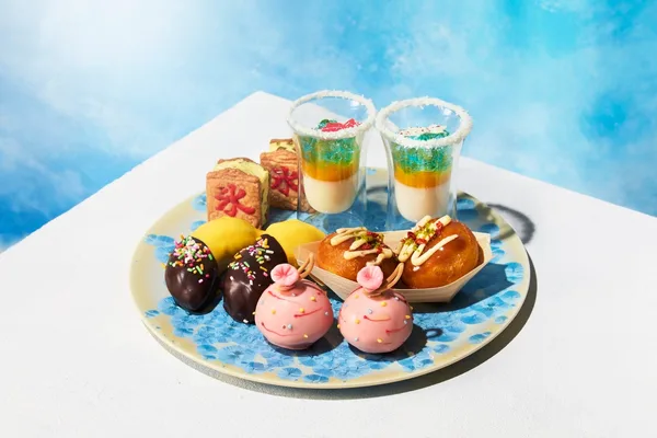 シャングリ・ラ 東京のトロピカル夏祭りアフタヌーンティーのスイーツ(全5種)