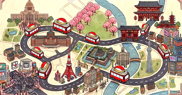 天候、時間帯、道路事情、季節など様々なことを考慮してルートを決めています