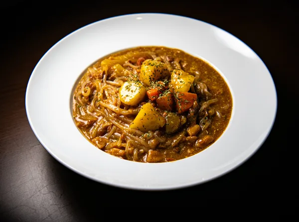 カレー冷麺