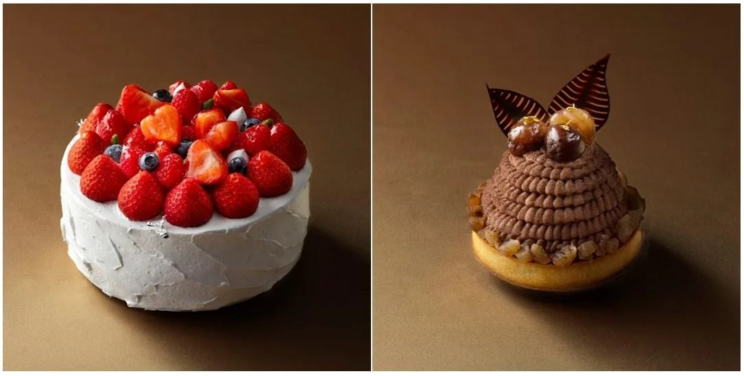 東京ステーションホテル、国産いちご30粒のショートケーキと3種の栗のモンブランを予約販売