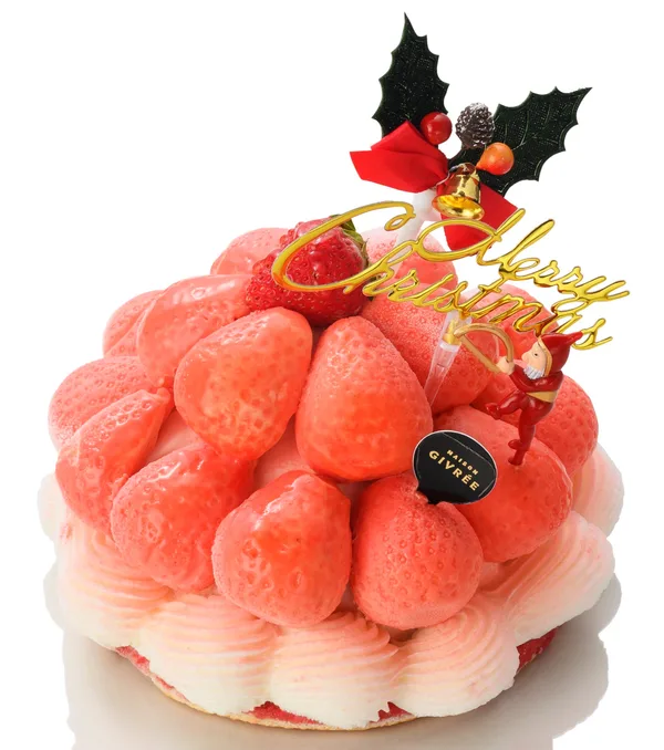 「自宅で受け取るクリスマスケーキ」の見出しに掲載された画像