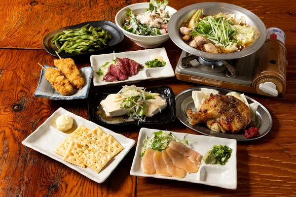 とりいちずの宴会料理