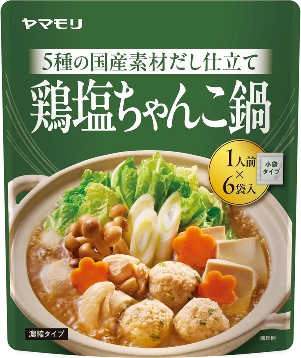 鶏塩ちゃんこ鍋つゆ 1人前×6袋入
