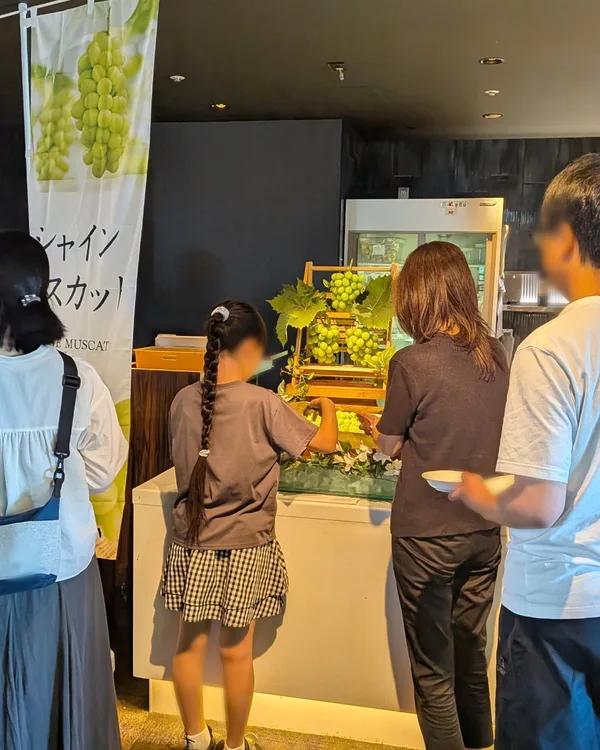 「好評につき追加開催決定!連日満席となったシャインマスカット食べ放題が、10月の3連休に再登場」に掲載された画像