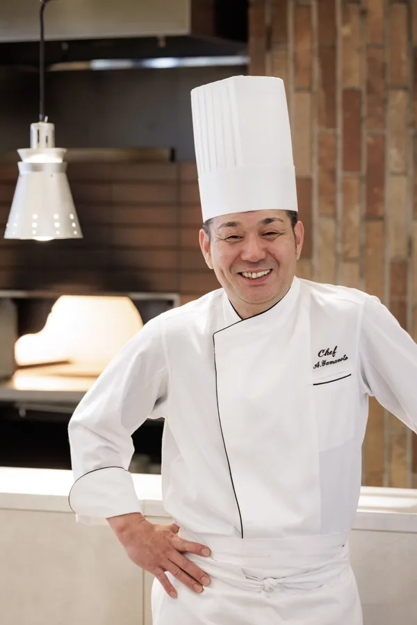ハスカップ ザ・ガーデン 料理長 山本 昭典