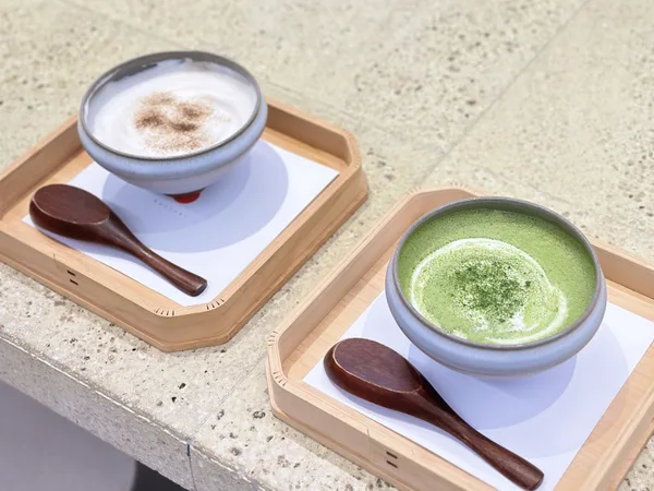 「抹茶ラテや、石川の食材を使った甘味も」の見出しに掲載された画像