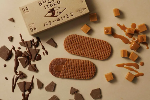 バターのいとこ 羽田空港限定 チョコキャラメル 1箱3枚入り 1,080円(税込)