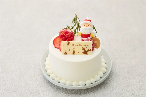 バタリークリスマスショートケーキ/約9cm(イメージ)
