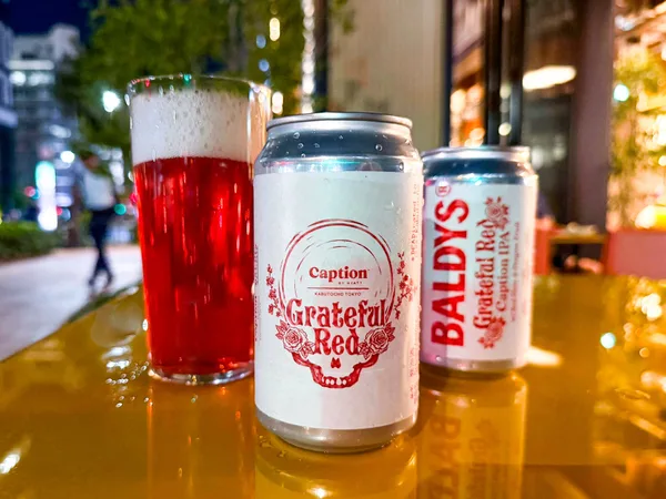 開業1周年記念クラフトビール「GRATEFUL RED」