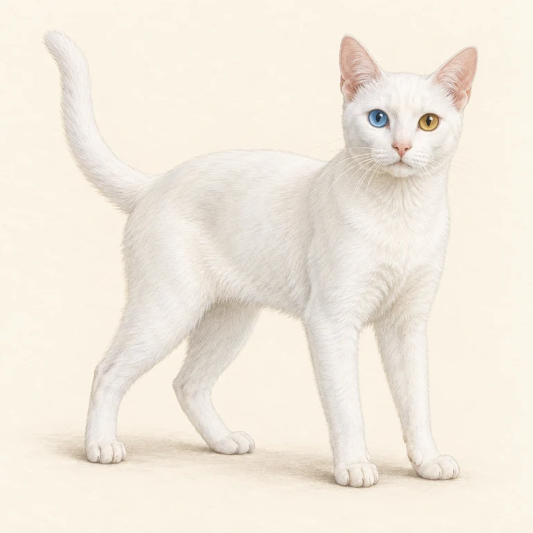 カオマニーの外見の一例を描いたAI生成イラスト