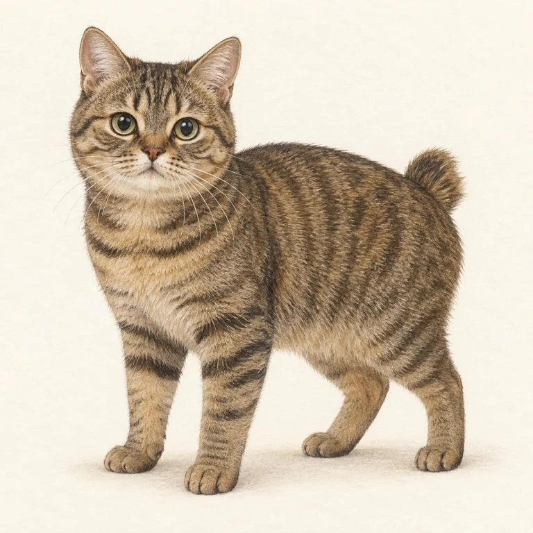 トイボブの外見の一例を描いたAI生成イラスト