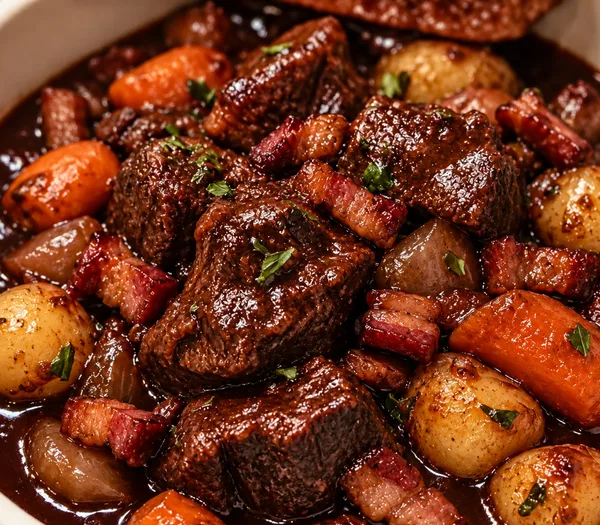 「牛ホホ肉の赤ワイン煮込み」の節に掲載された画像