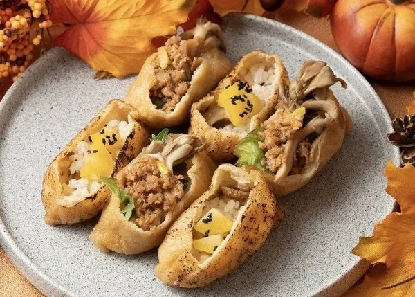 〈一口いなり むろや〉秋の味覚いなり