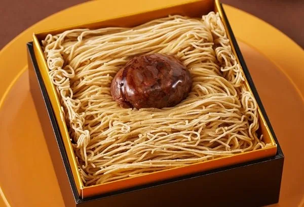 <中島大祥堂>丹波お重仕立てのモンブラン