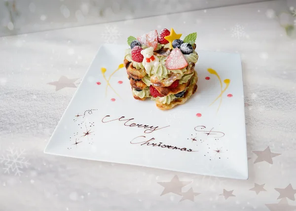 季節のクロッフルケーキ~Merry Christmas~
