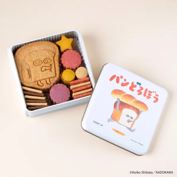 商品一覧で『パンどろぼう』クッキー缶に添えられた画像