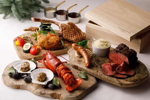 クリスマステイクアウトフードに掲載された画像