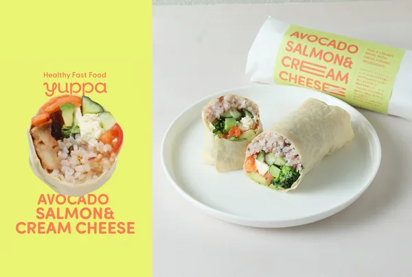「yuppa」AVOCADO SALMON & CREAM CHEESE(1個)1,250円