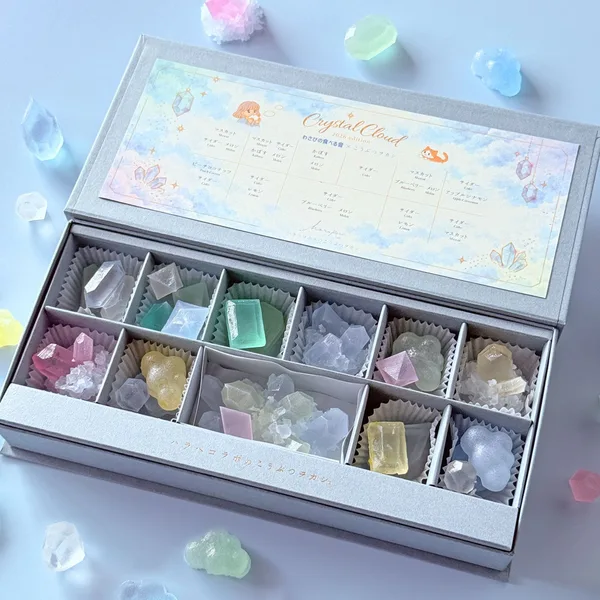 リリース本文の琥珀糖こうぶつヲカシ Special Box(L)の節に掲載された画像