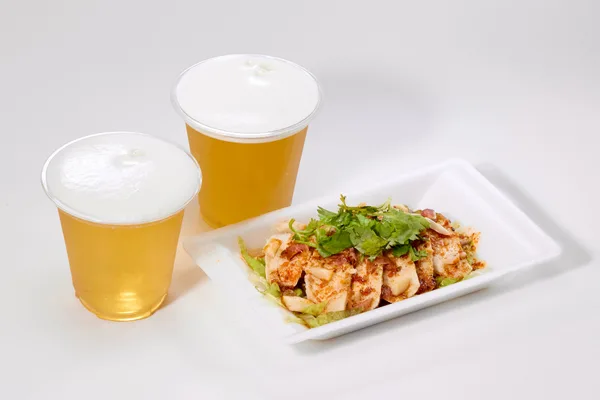 箱舟 クラフトビール2種(ピルス・ホワイト)/痺辛よだれどり