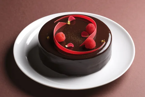 ラズベリーチョコレートケーキ