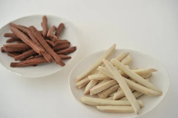 チョコがけけんぴ（ミルクチョコ・ホワイトチョコ）