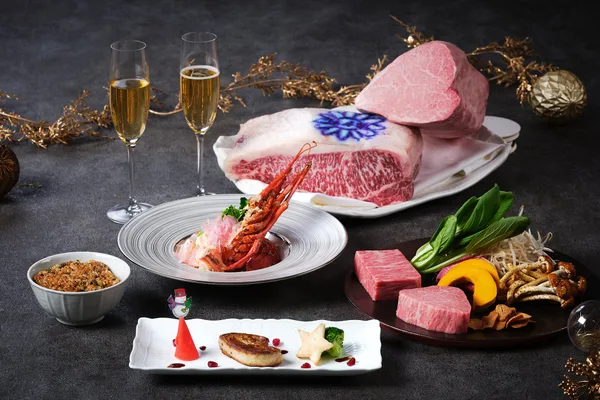 竜胆クリスマスディナーコース（イメージ）
