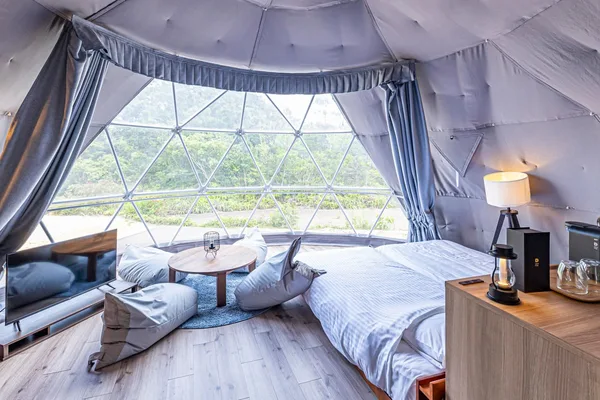 「THE GLAMPING PLAZA 伊勢志摩BASE」の紹介に掲載された画像