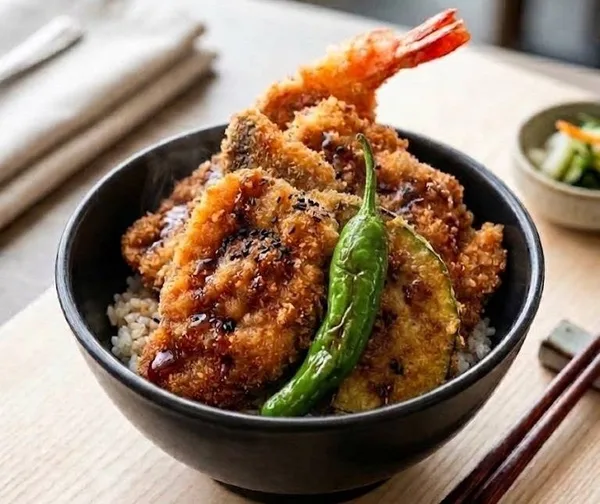 ＜タレカツ丼専門店 潟食＞新潟米粉衣の極みタレカツ丼