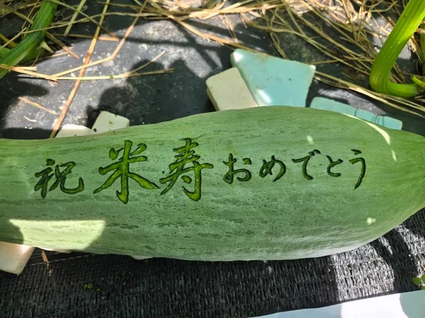 字彫り直後