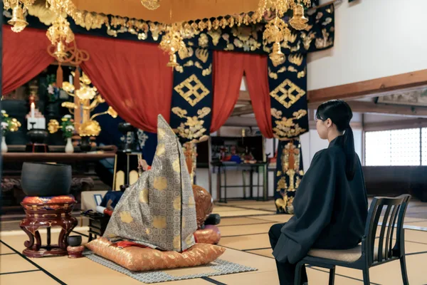 厄除け祈祷の様子