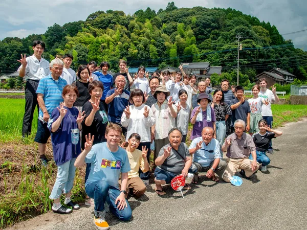 横枕で活動する唐津Farm&Foodと地域のみなさん
