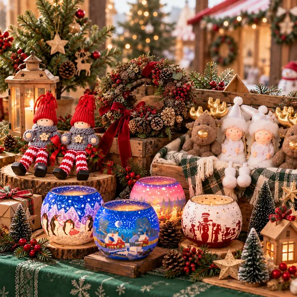 クリスマスを彩る雑貨やギフトもに掲載された画像