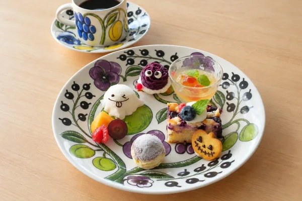 ハロウィンデザートプレート:1,200円