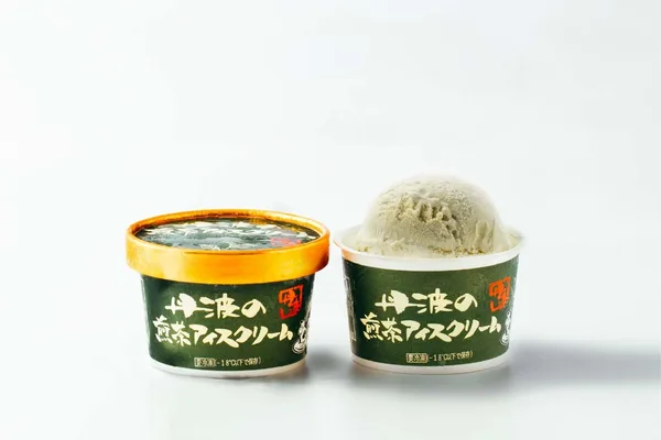 丹波の煎茶アイスクリーム