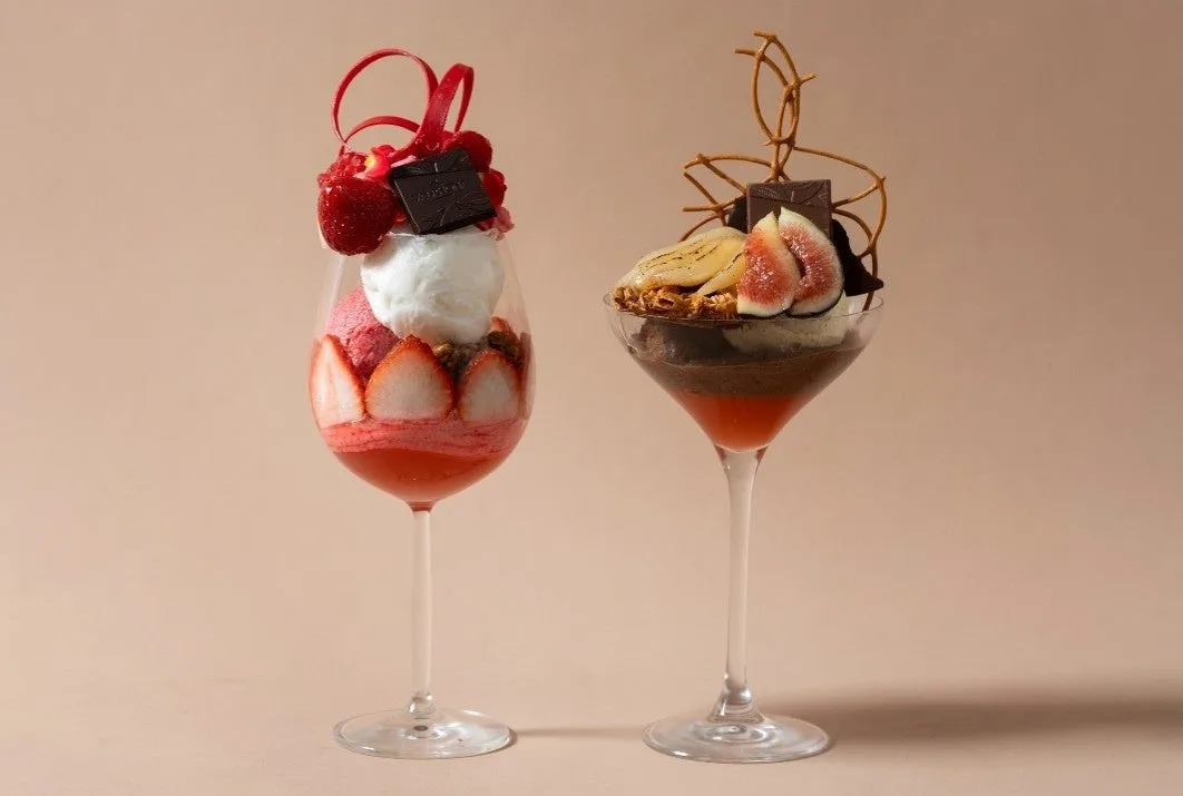 HARBOR CAFE の新作パフェの案内