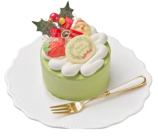 お茶屋の抹茶ケーキプティの紹介に掲載された画像