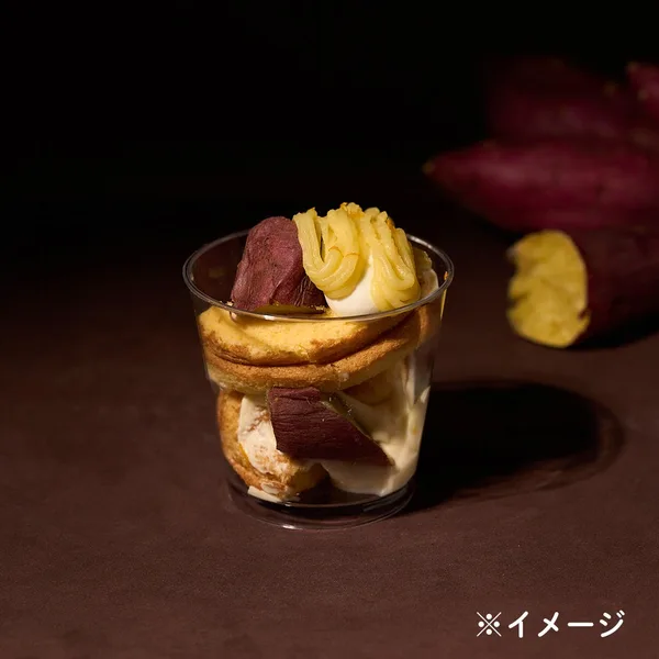 「初採れ紅はるかのモンブランロール」についての節に掲載された画像