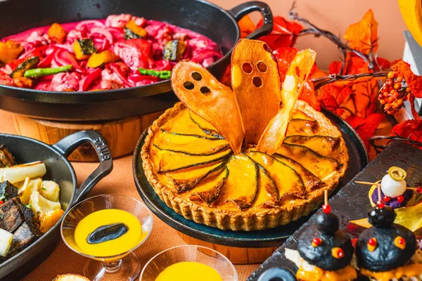 ハロウィンランチブッフェの一部メニュー抜粋に掲載された画像