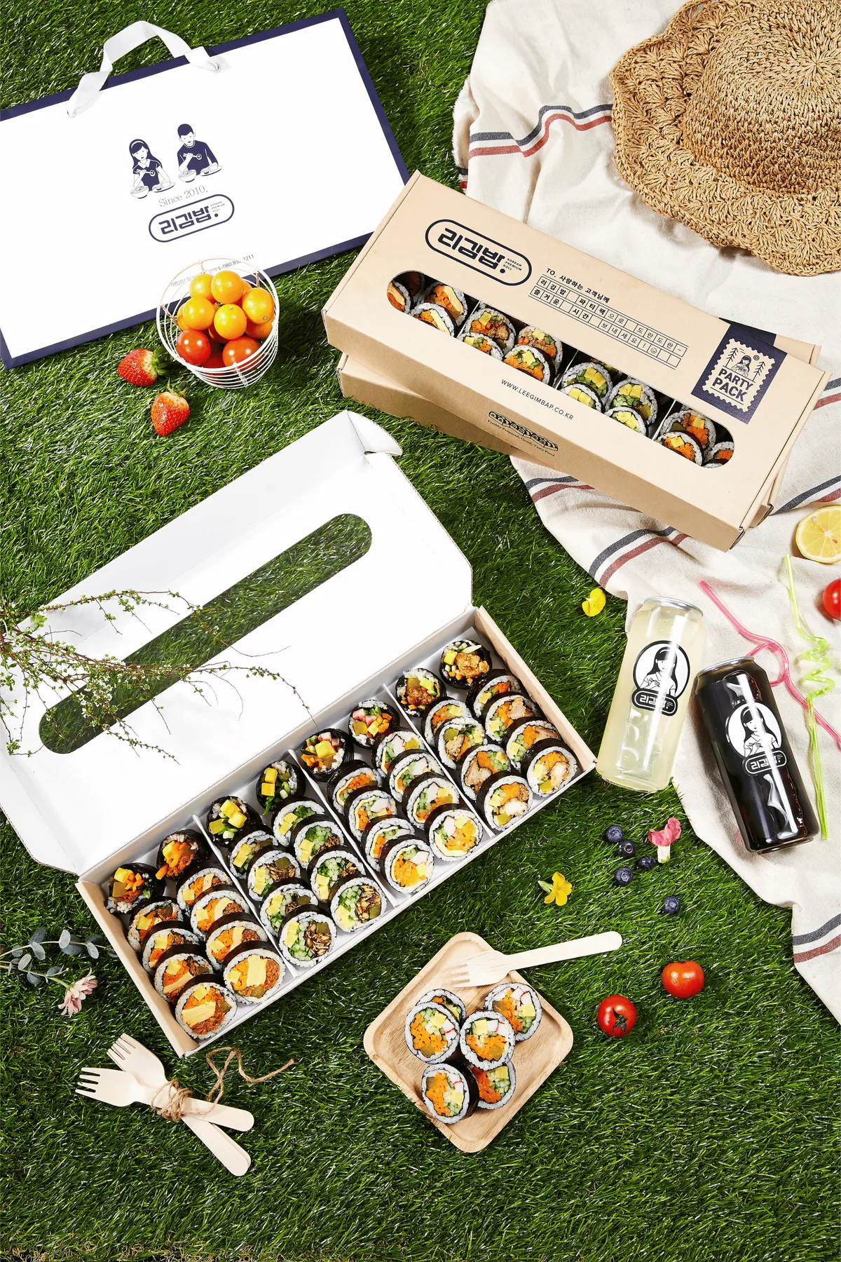 LEE GIMBAP(リキンパ)日本第1号店の案内