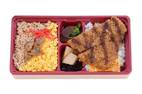 「・ トンかつ菜の花弁当(フクアリ限定掛け紙)1,200円(税込)」の見出しに掲載された画像