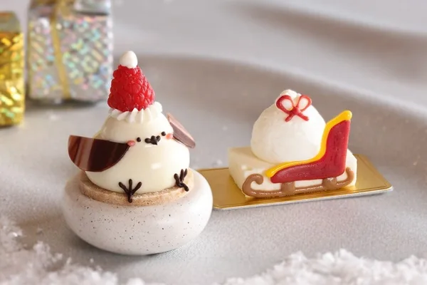 クリスマスアフタヌーンティーの中段の案内に掲載された画像