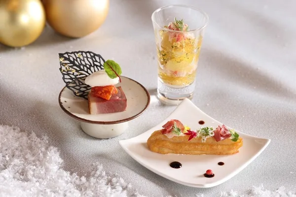 クリスマスアフタヌーンティーのセイボリーの案内に掲載された画像（2点目）