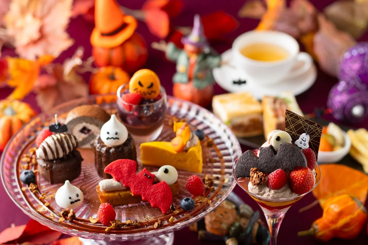 ハロウィンアフタヌーンティーセットのリリース冒頭に掲載された画像
