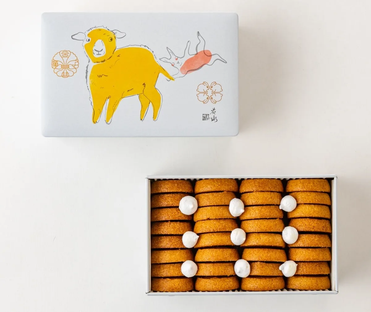 日光の金谷菓子本舗が干支の未を描いたクッキー缶、11月6日発売で2,530円