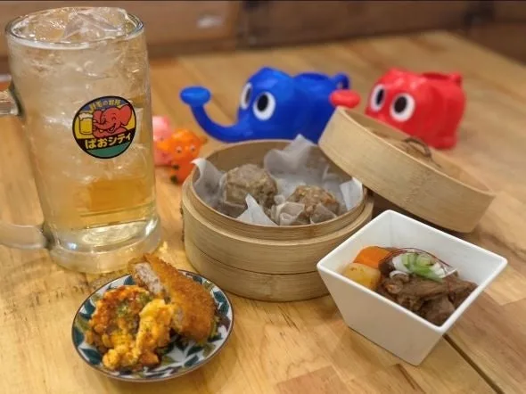 野毛の台所ぱおシティのセット（1,500円）