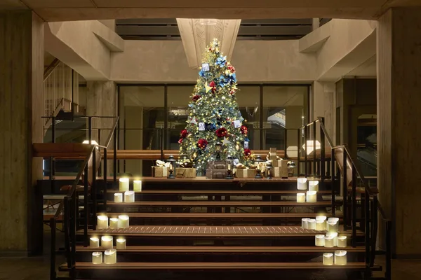 大階段に輝く「レガシークリスマスツリー」のイメージ