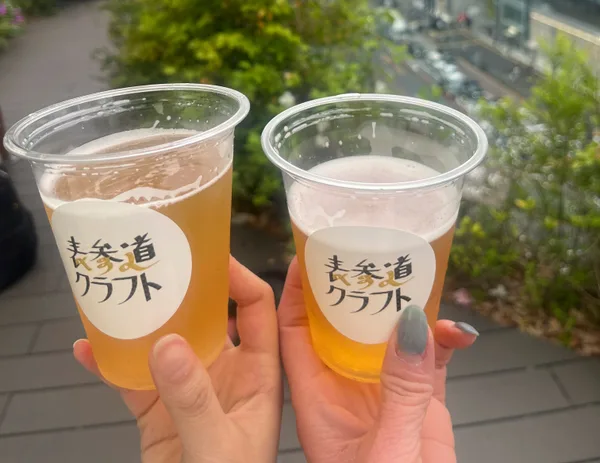 出店者とのつながりを伝える節に掲載された画像