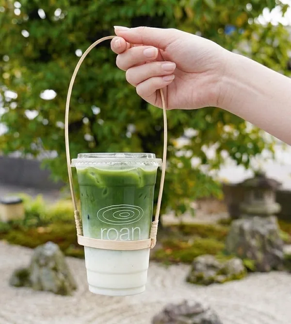 竹製のドリンクホルダー