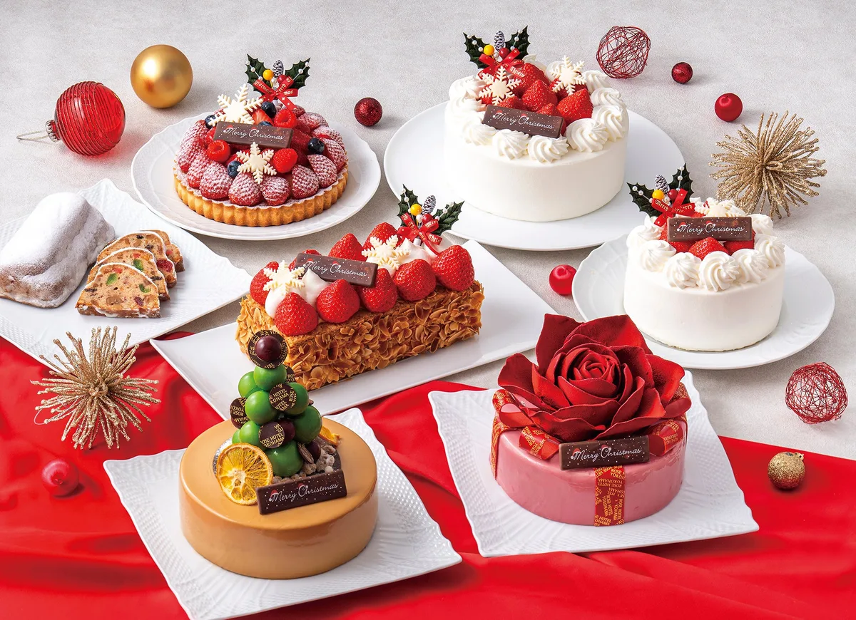 ローズホテル横浜のクリスマスケーキ5種、11月30日までは早割10%OFF
